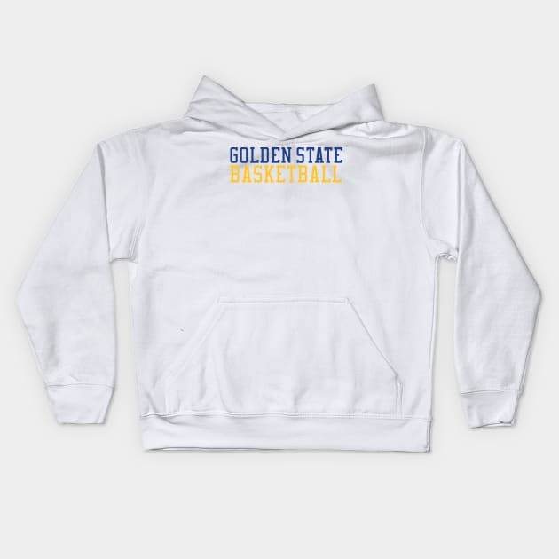 Golden State Warriors Kids Hoodie by teakatir